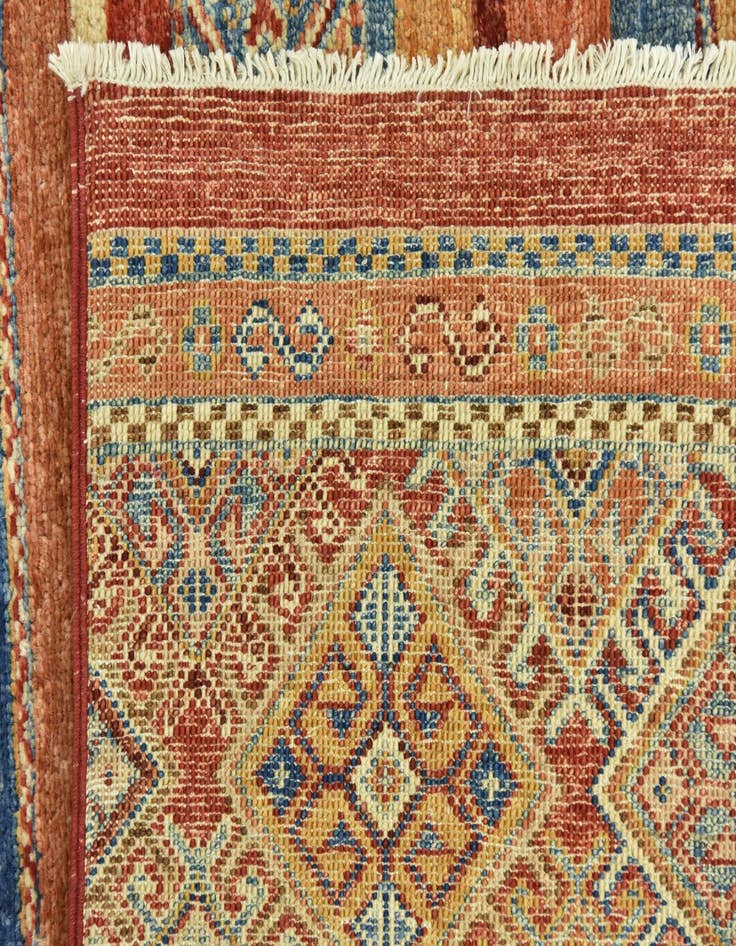 Detail image of 5' x 6' 6  Hand Knotted Ariana Ziegler Rug