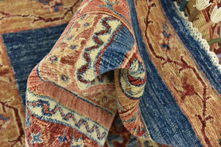 4' 11 x 6' 8 Hand Knotted Ariana Ziegler Rug