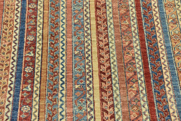 Detail image of 4' 11 x 6' 8 Hand Knotted Ariana Ziegler Rug