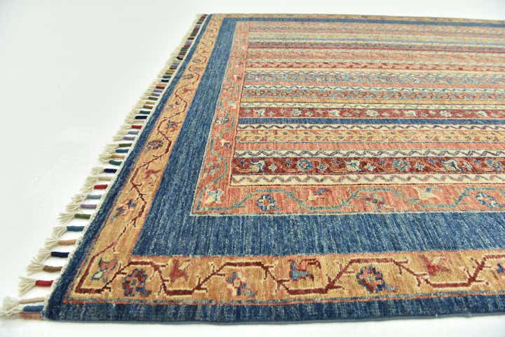 4' 11 x 6' 8 Hand Knotted Ariana Ziegler Rug