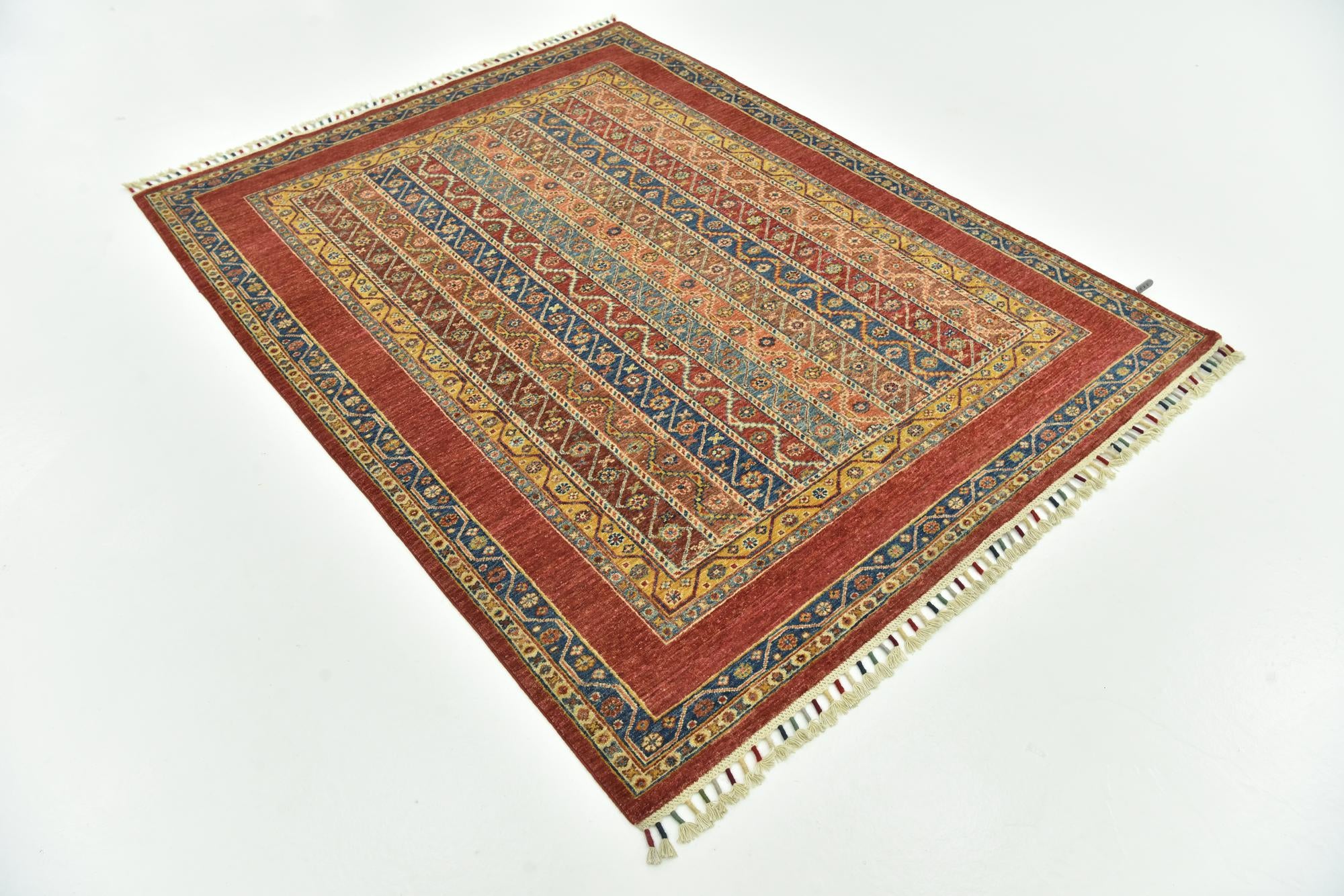 5' 2 x 6' 9 Hand Knotted Ariana Ziegler Rug