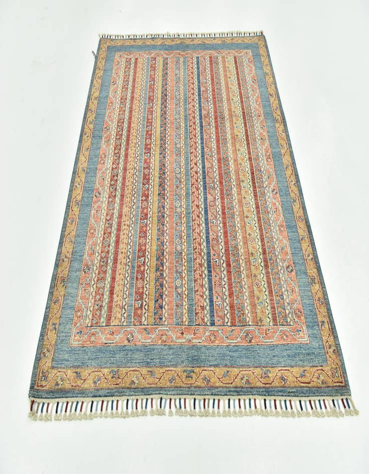 Detail image of 4' 10 x 6' 5  Hand Knotted Ariana Ziegler Rug