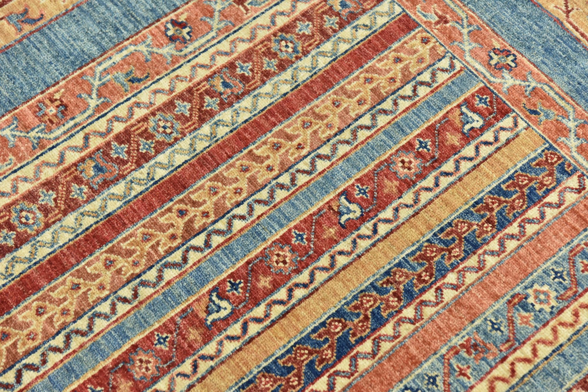4' 10 x 6' 5 Hand Knotted Ariana Ziegler Rug