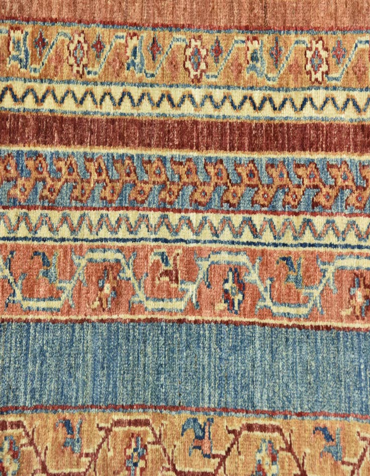 Detail image of 4' 10 x 6' 5  Hand Knotted Ariana Ziegler Rug