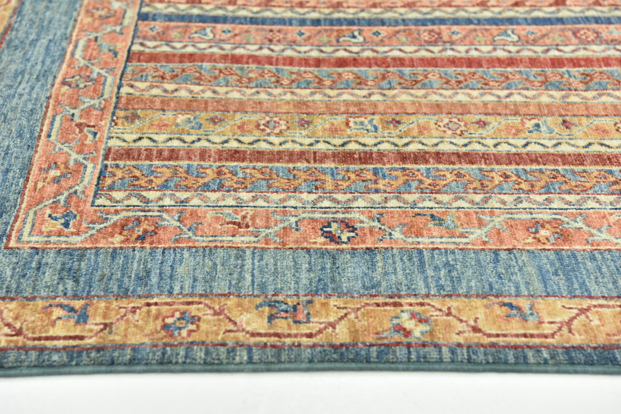 4' 10 x 6' 5 Hand Knotted Ariana Ziegler Rug