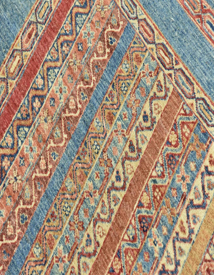 Detail image of 4' 10 x 6' 5  Hand Knotted Ariana Ziegler Rug