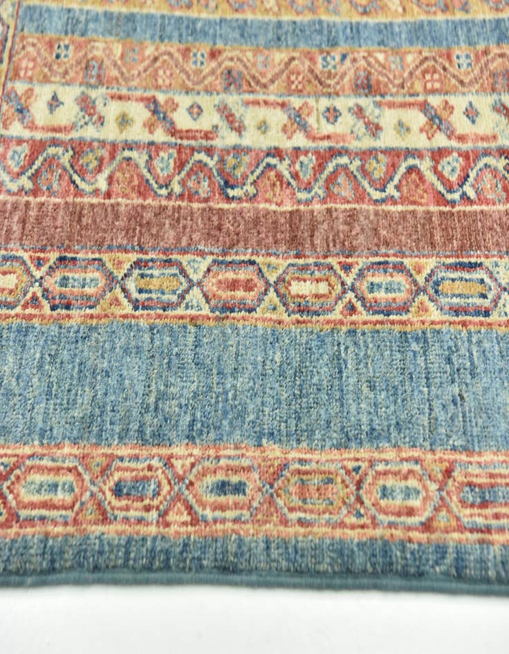 Detail image of 4' 10 x 6' 5  Hand Knotted Ariana Ziegler Rug