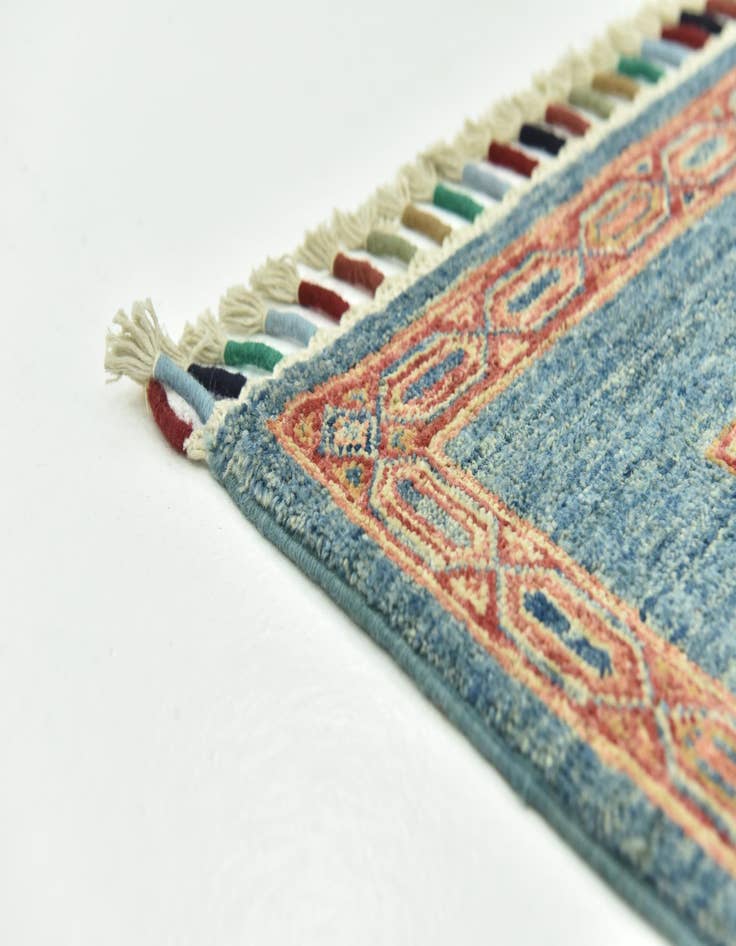 Detail image of 4' 10 x 6' 5  Hand Knotted Ariana Ziegler Rug