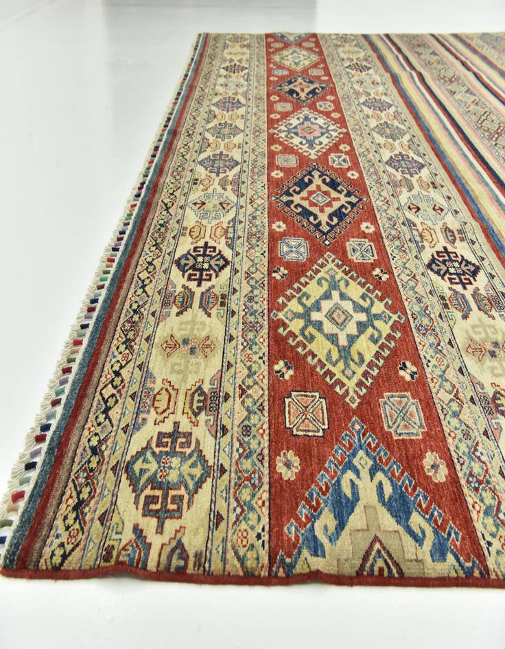 Detail image of 9' 10 x 13' 9  Hand Knotted Ariana Ziegler Rug