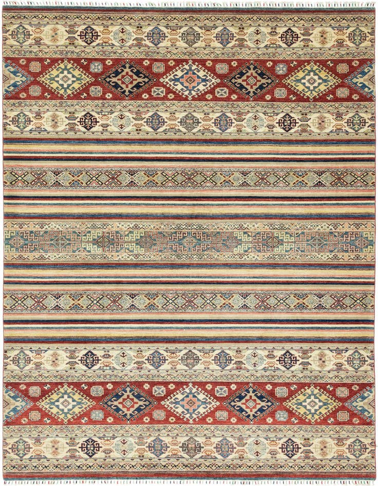 Detail image of 9' 10 x 13' 9 Hand Knotted Ariana Ziegler Rug