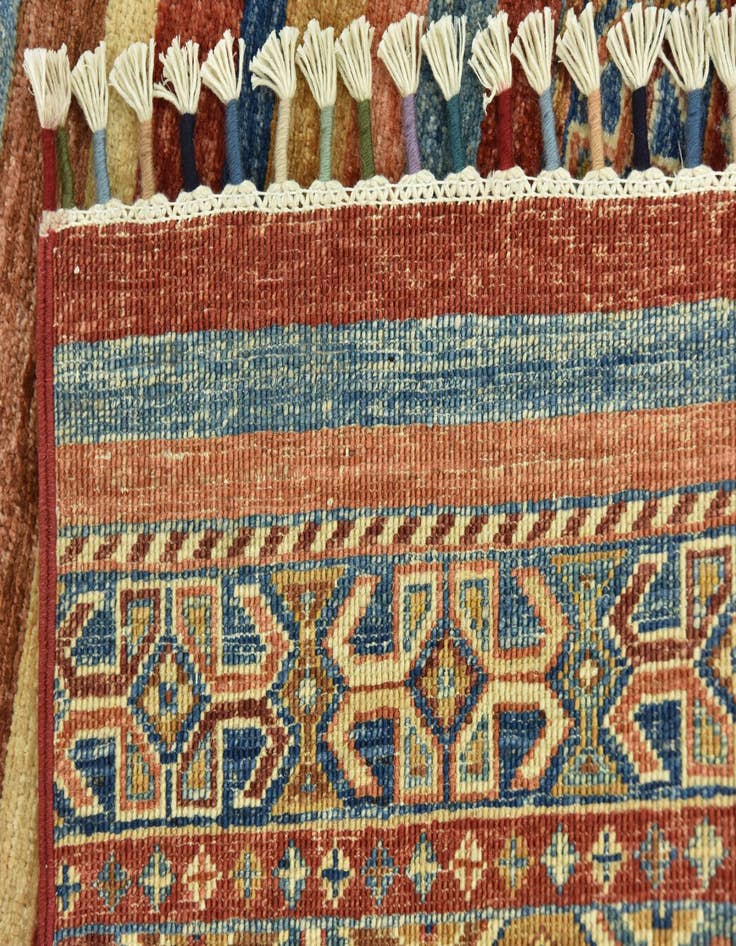 Detail image of 3' 4 x 4' 8  Hand Knotted Ariana Ziegler Rug