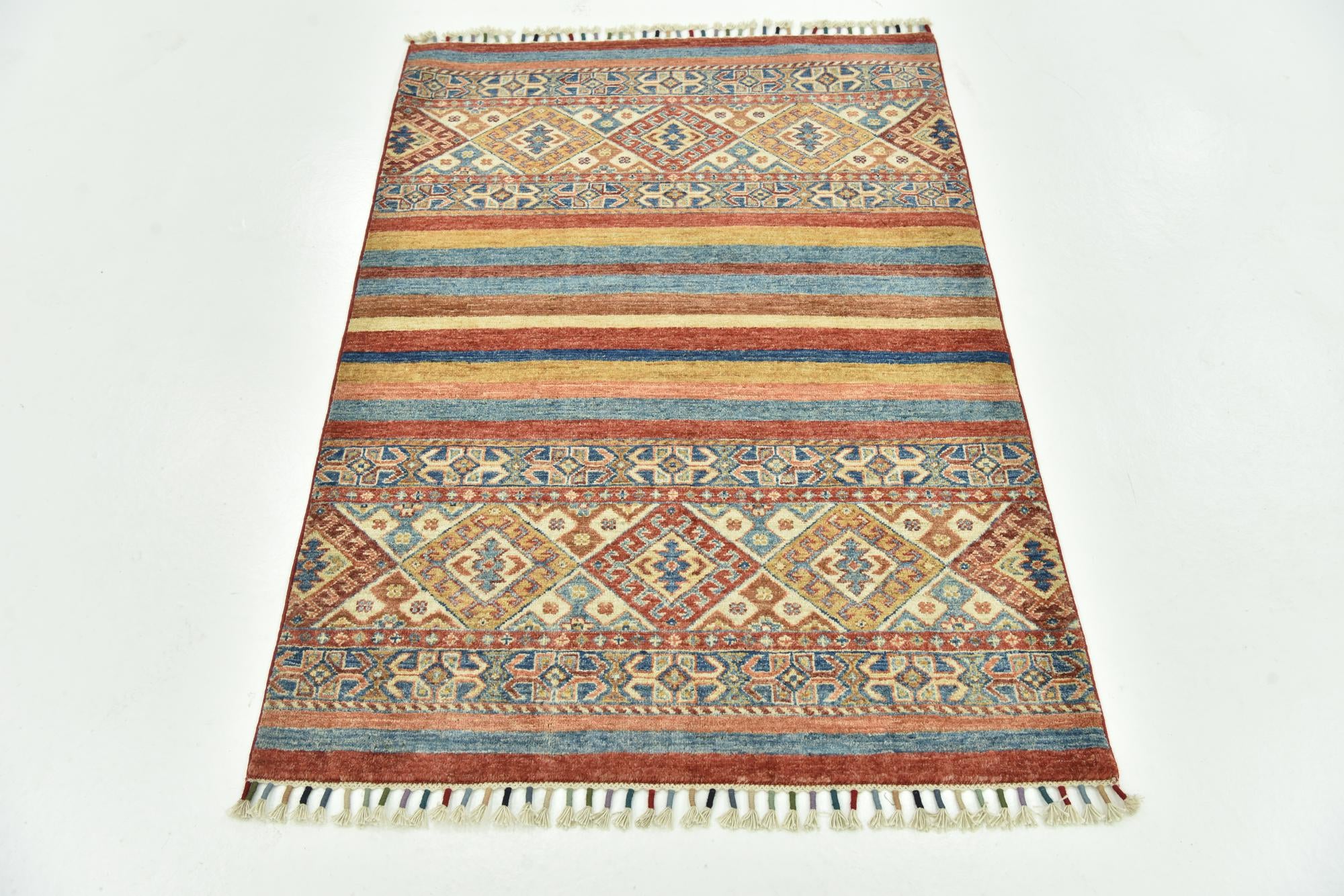 3' 4 x 4' 8 Hand Knotted Ariana Ziegler Rug