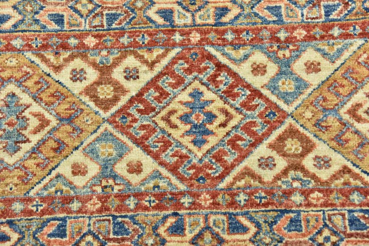 Detail image of 3' 4 x 4' 8 Hand Knotted Ariana Ziegler Rug