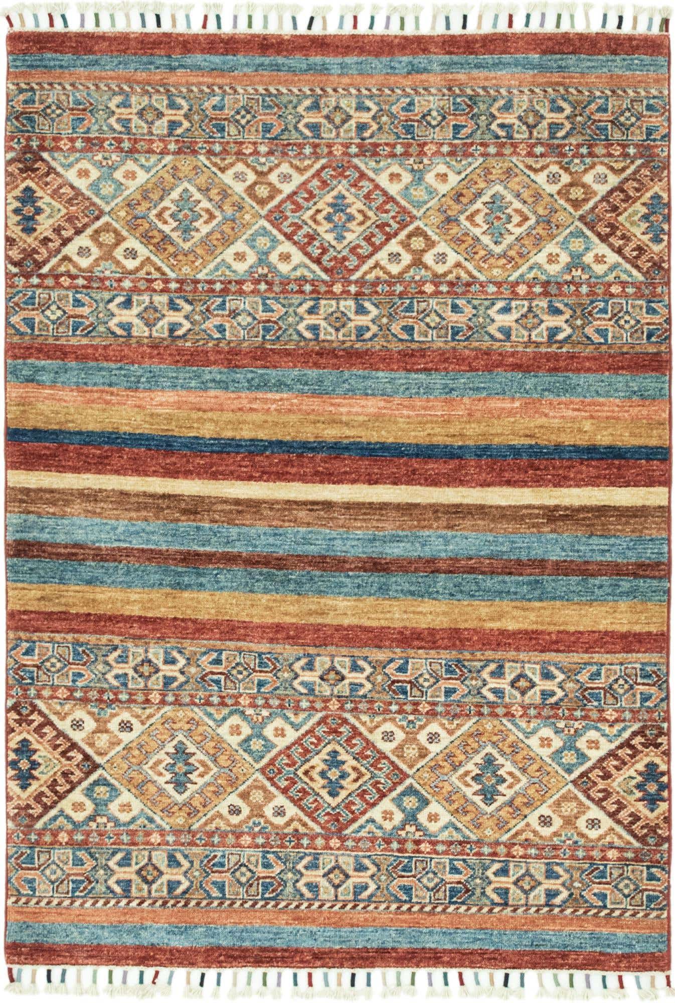 3' 4 x 4' 8 Hand Knotted Ariana Ziegler Rug