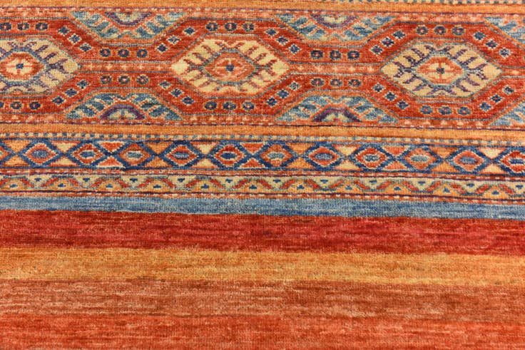 Detail image of 3' 5 x 4' 10 Hand Knotted Ariana Ziegler Oriental Rug