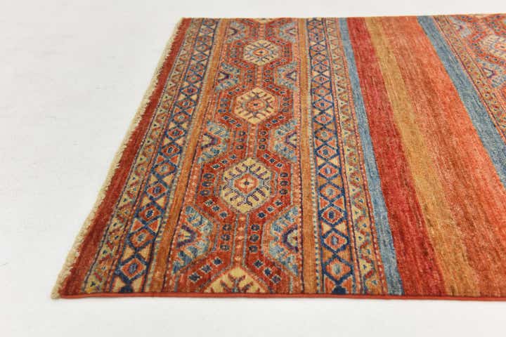 3' 5 x 4' 10 Hand Knotted Ariana Ziegler Oriental Rug