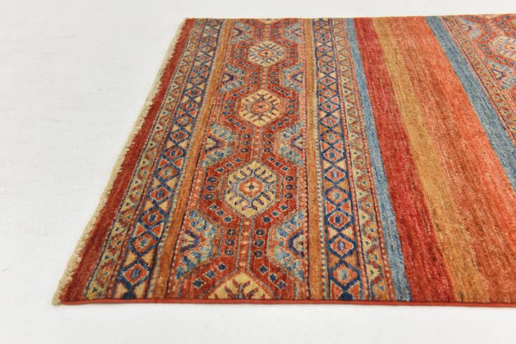 Detail image of 3' 5 x 4' 10 Hand Knotted Ariana Ziegler Oriental Rug