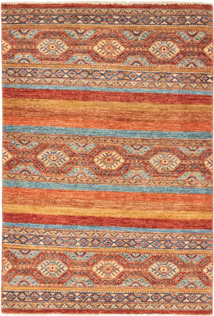 3' 5 x 4' 10 Hand Knotted Ariana Ziegler Oriental Rug