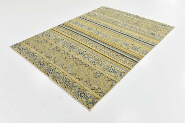 5' 7 x 7' 7 Hand Knotted Ariana Ziegler Oriental Rug