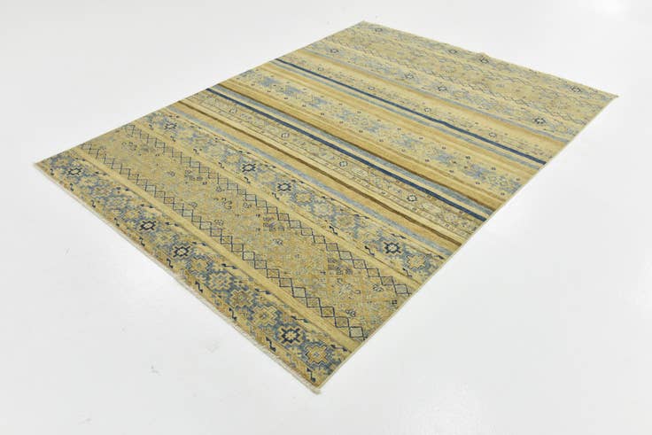 Detail image of 5' 7 x 7' 7 Hand Knotted Ariana Ziegler Oriental Rug