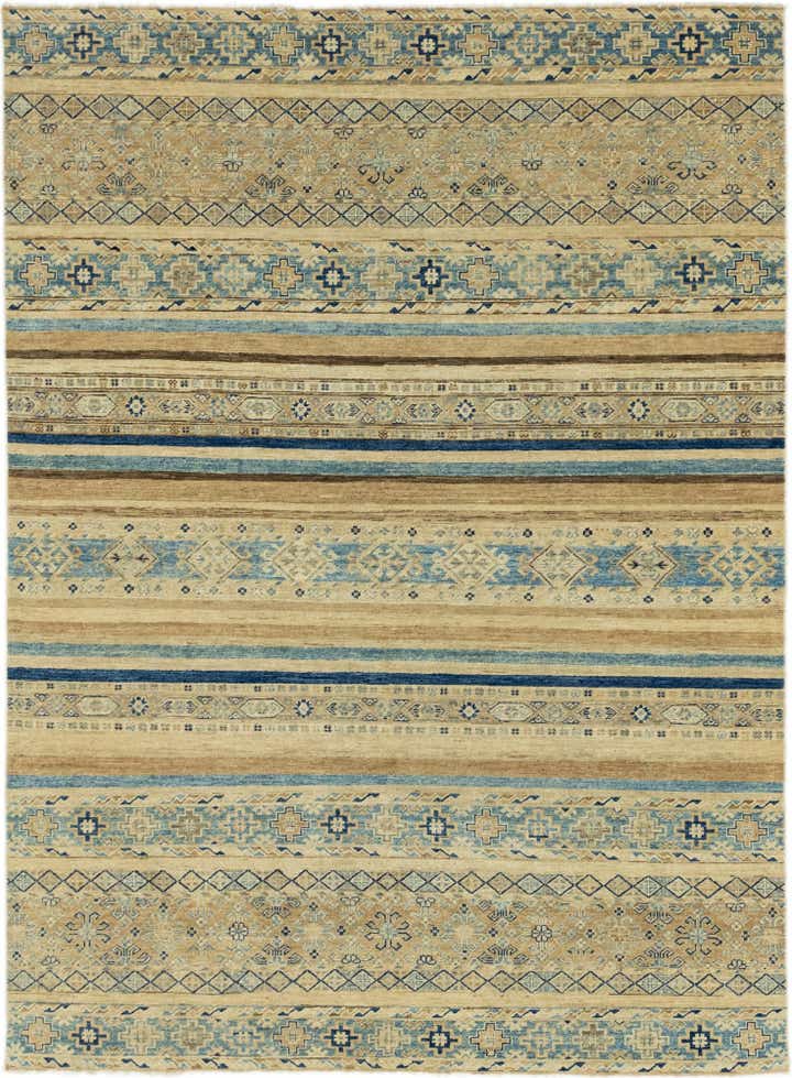 5' 7 x 7' 7 Hand Knotted Ariana Ziegler Oriental Rug