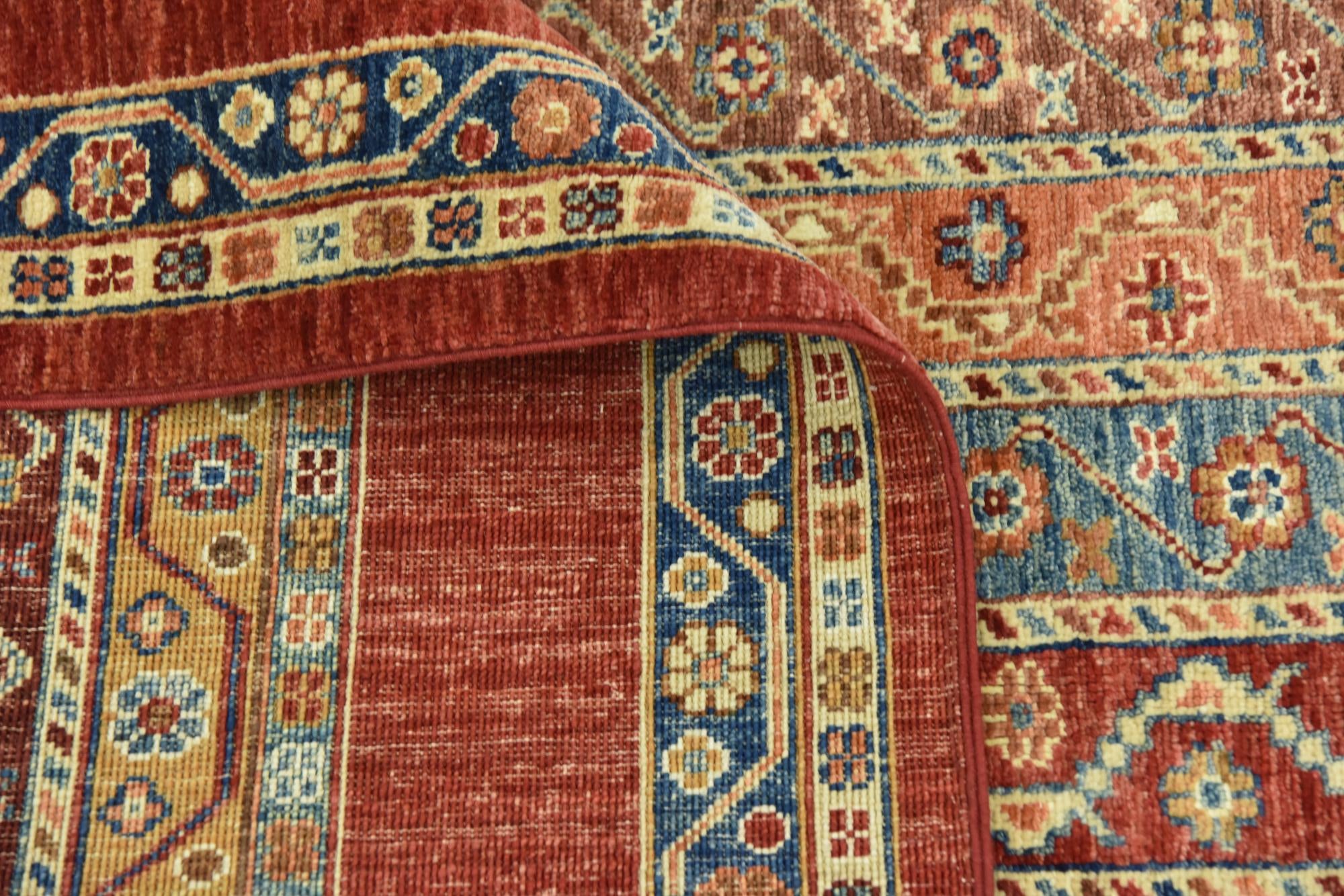 6' 8 x 9' 7 Hand Knotted Ariana Ziegler Wool Rug