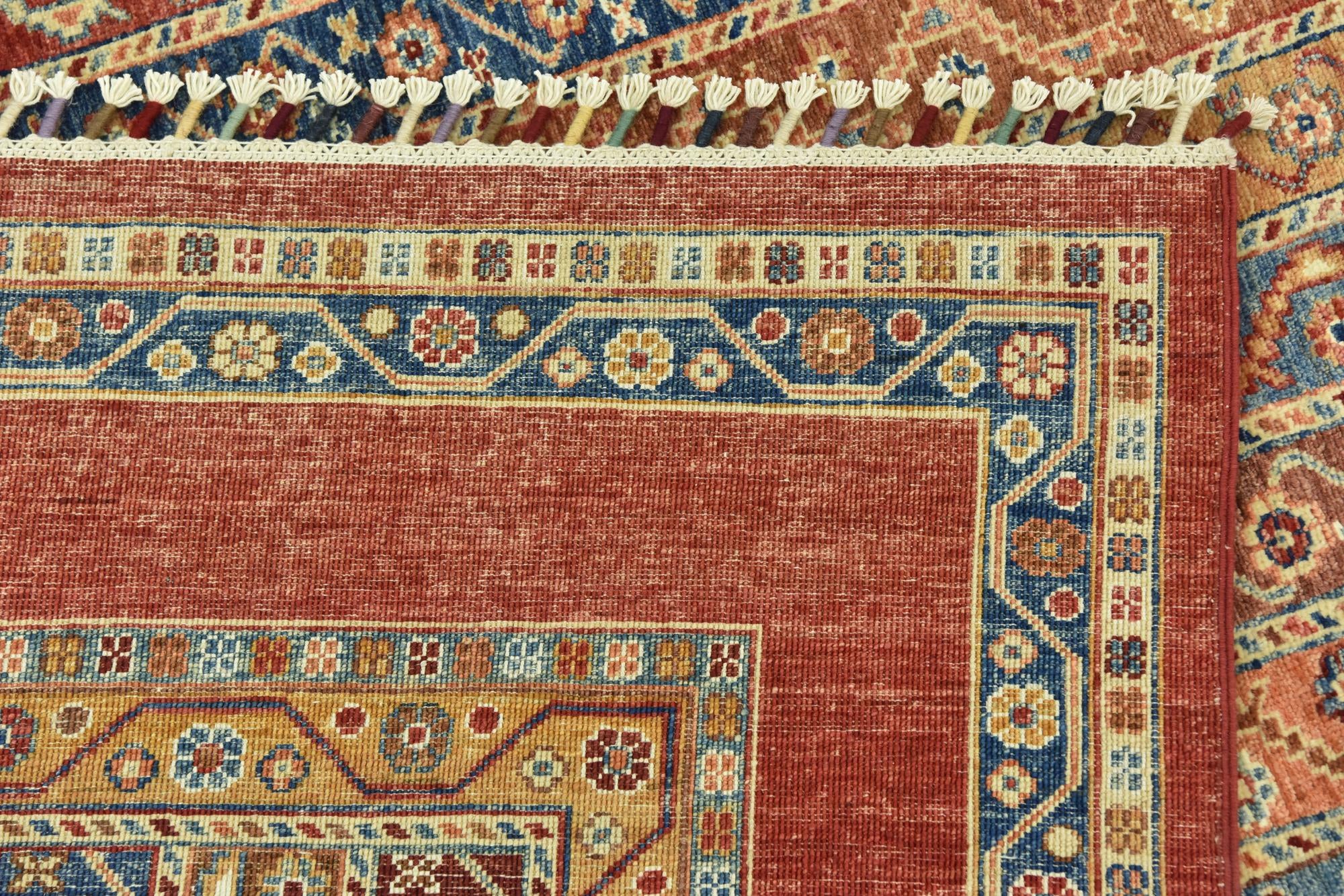 6' 8 x 9' 7 Hand Knotted Ariana Ziegler Wool Rug
