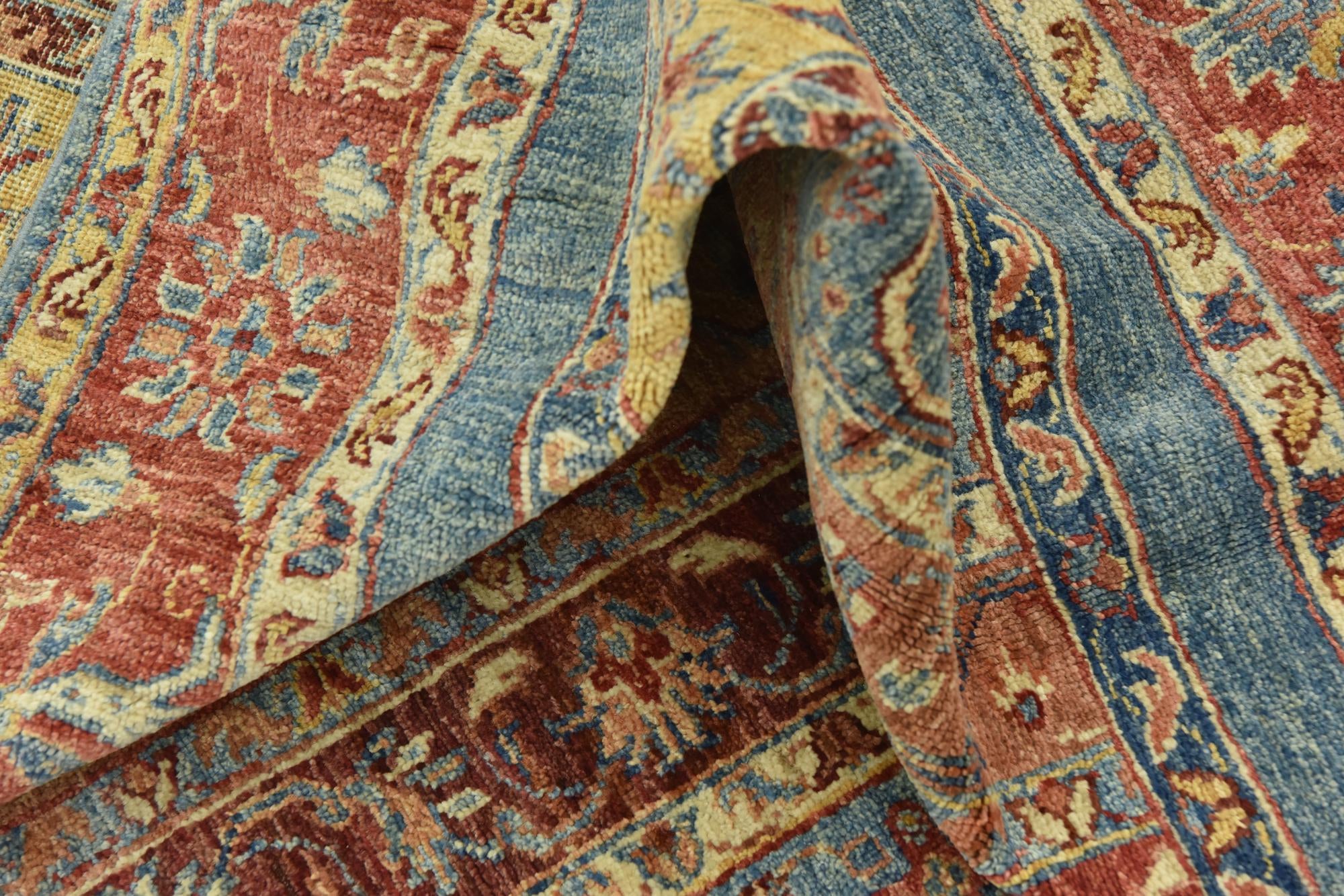 5' 8 x 7' 9 Hand Knotted Ariana Ziegler Rug