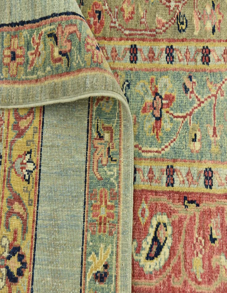 Detail image of 5' 10 x 7' 10  Hand Knotted Ariana Ziegler Rug