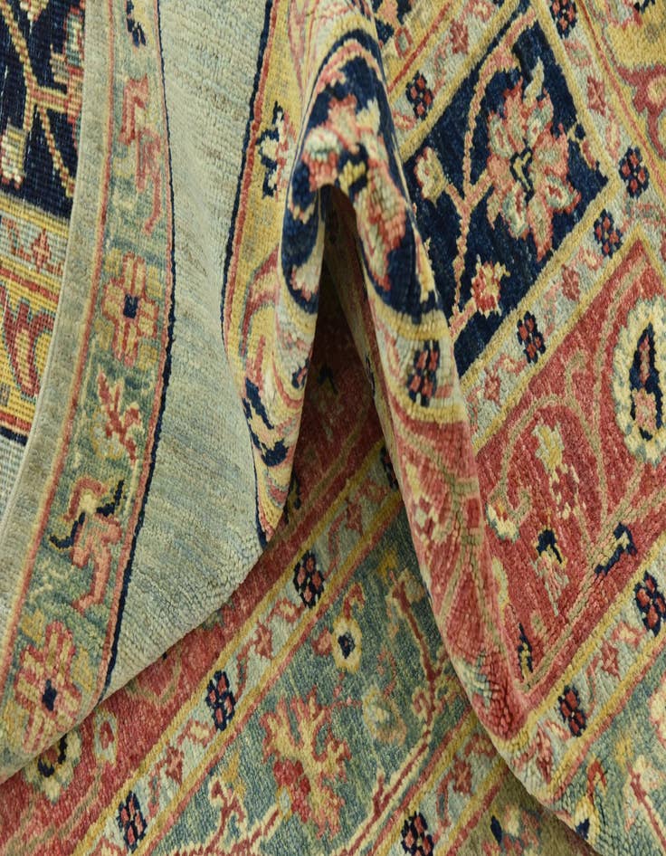 Detail image of 5' 10 x 7' 10  Hand Knotted Ariana Ziegler Rug