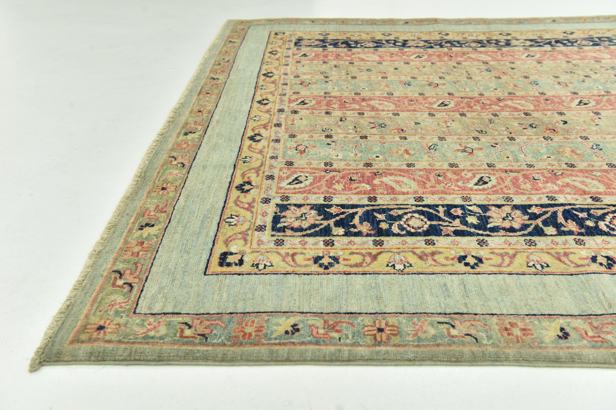 5' 10 x 7' 10 Hand Knotted Ariana Ziegler Rug