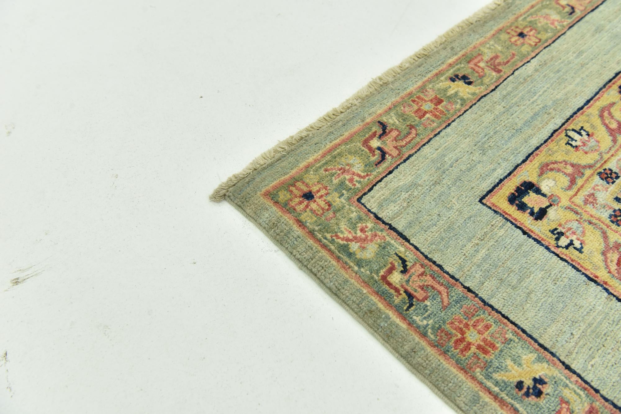 5' 10 x 7' 10 Hand Knotted Ariana Ziegler Rug