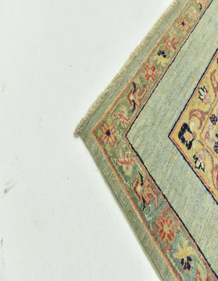 Detail image of 5' 10 x 7' 10  Hand Knotted Ariana Ziegler Rug