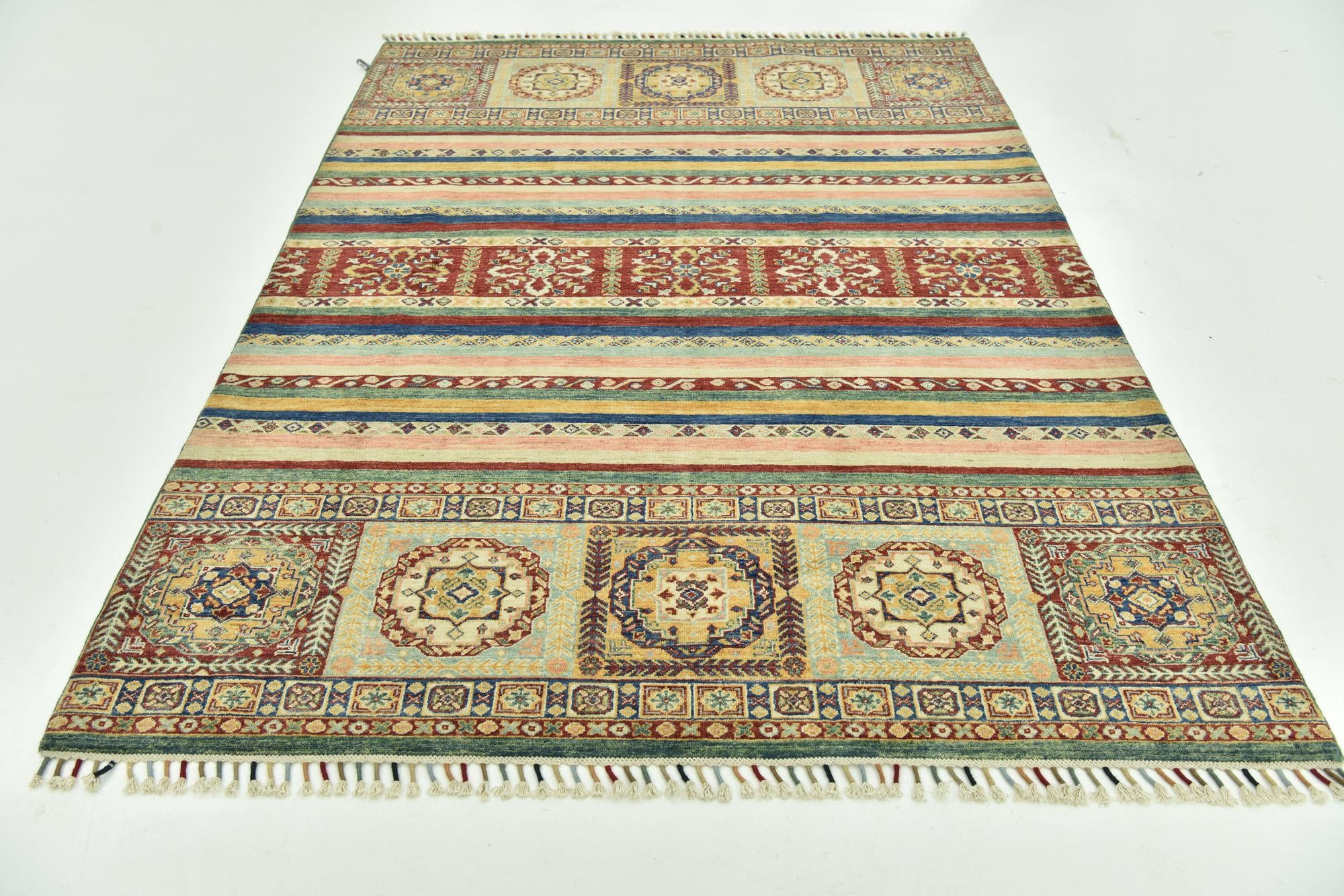 5' 8 x 7' 9 Hand Knotted Ariana Ziegler Rug