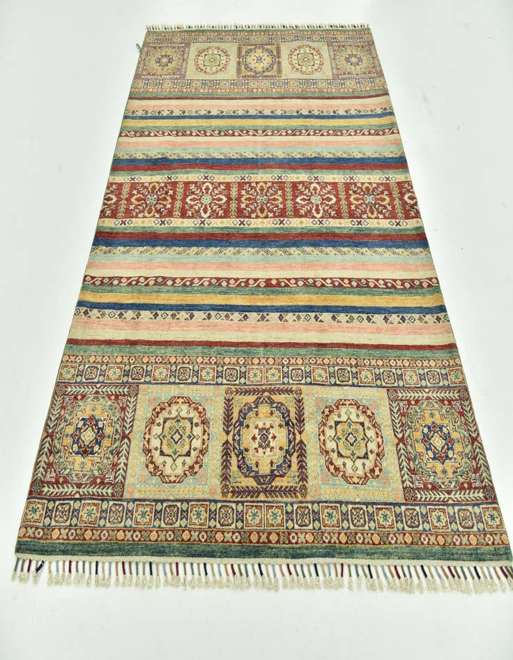 Detail image of 5' 8 x 7' 9  Hand Knotted Ariana Ziegler Rug