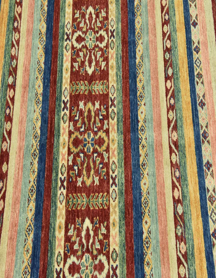 Detail image of 5' 8 x 7' 9  Hand Knotted Ariana Ziegler Rug