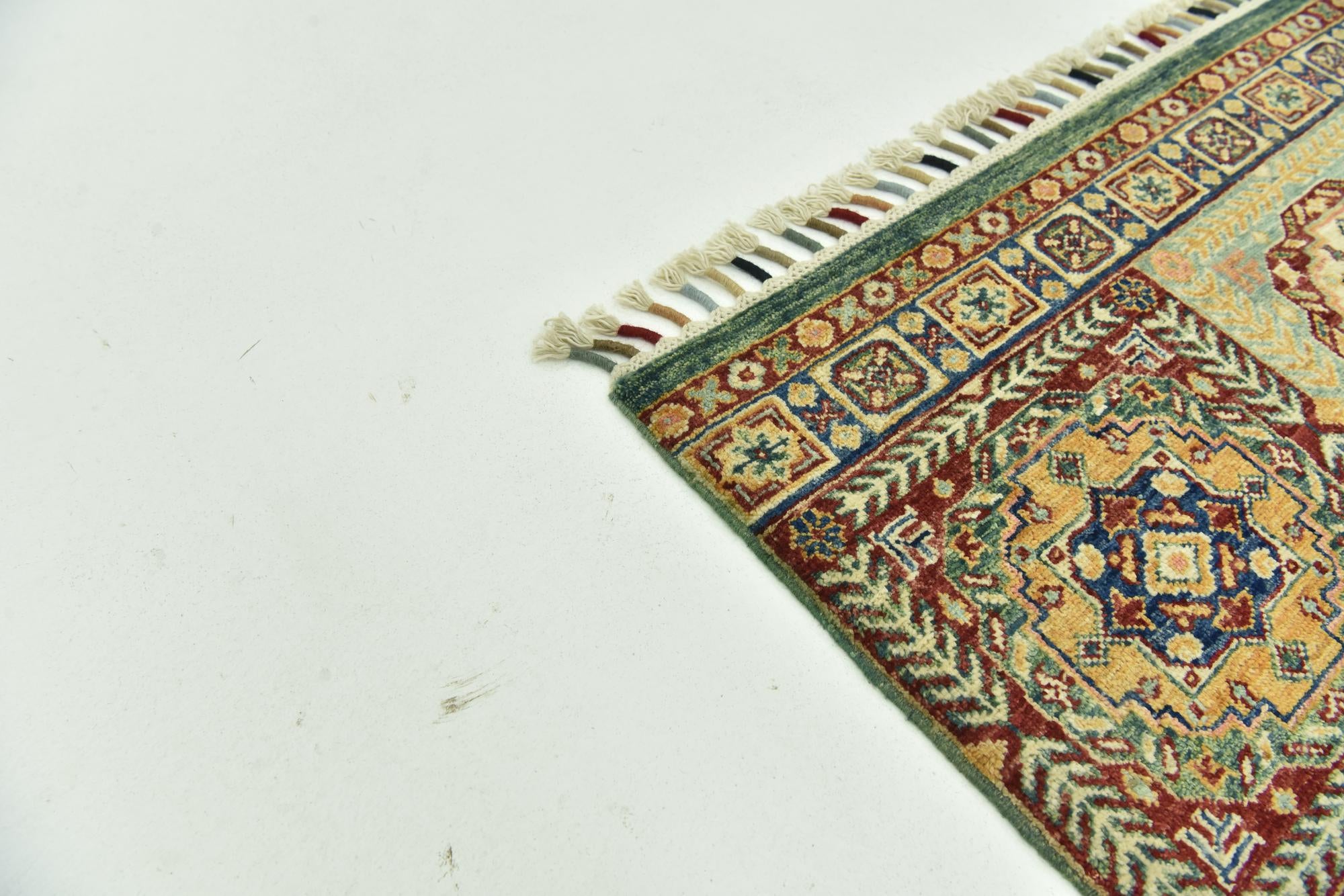 5' 8 x 7' 9 Hand Knotted Ariana Ziegler Rug
