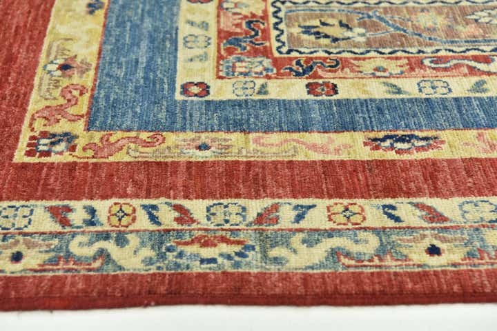 9' x 12' 2 Hand Knotted Ariana Ziegler Rug