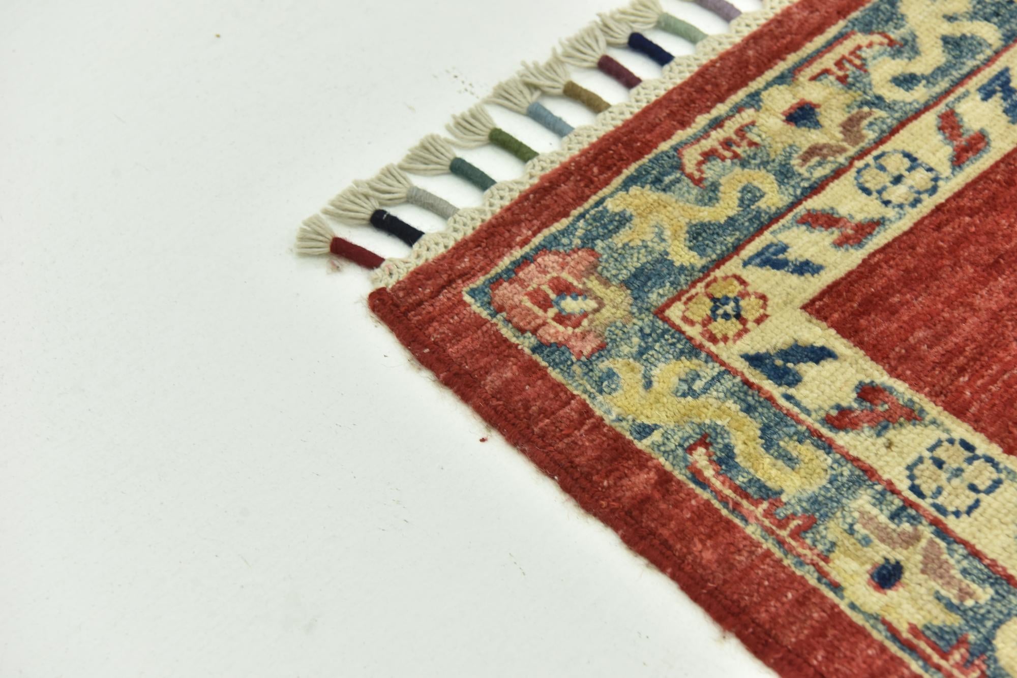 9' x 12' 2 Hand Knotted Ariana Ziegler Rug