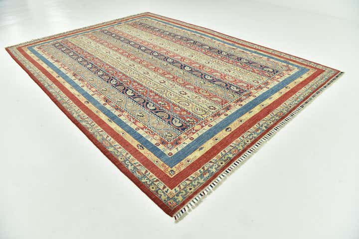 9' x 12' 2 Hand Knotted Ariana Ziegler Rug