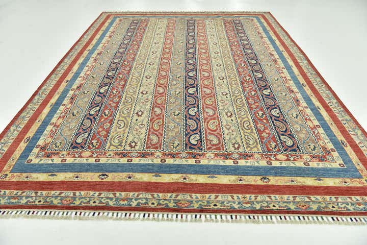 9' x 12' 2 Hand Knotted Ariana Ziegler Rug