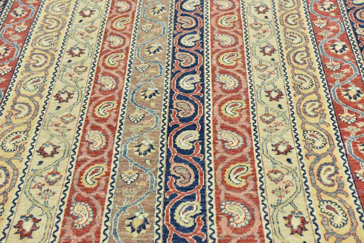 9' x 12' 2 Hand Knotted Ariana Ziegler Rug
