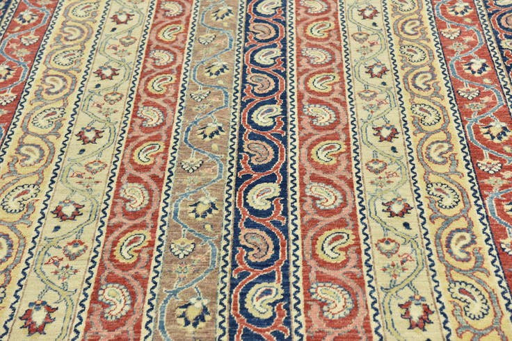 Detail image of 9' x 12' 2 Hand Knotted Ariana Ziegler Rug