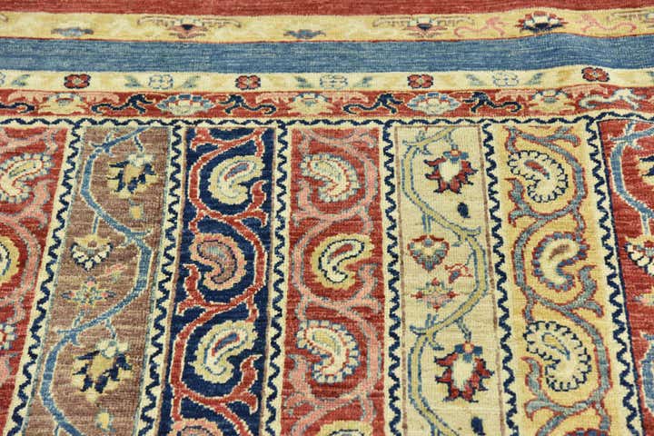 9' x 12' 2 Hand Knotted Ariana Ziegler Rug