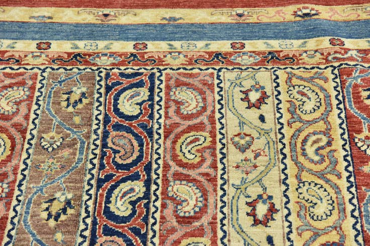 Detail image of 9' x 12' 2 Hand Knotted Ariana Ziegler Rug