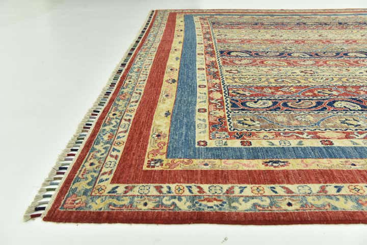 9' x 12' 2 Hand Knotted Ariana Ziegler Rug
