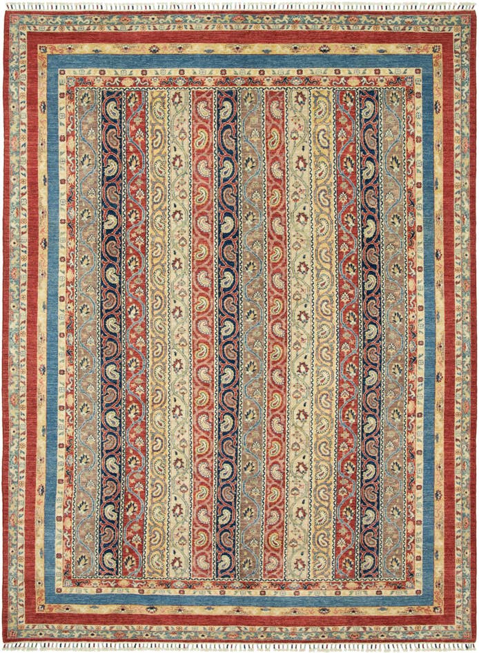 Detail image of 9' x 12' 2 Hand Knotted Ariana Ziegler Rug