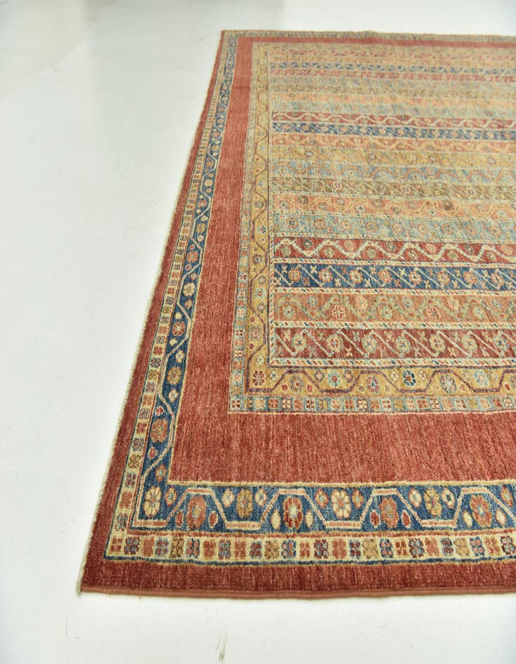 Detail image of 8' 1 x 9' 10 Hand Knotted Ariana Ziegler Rug