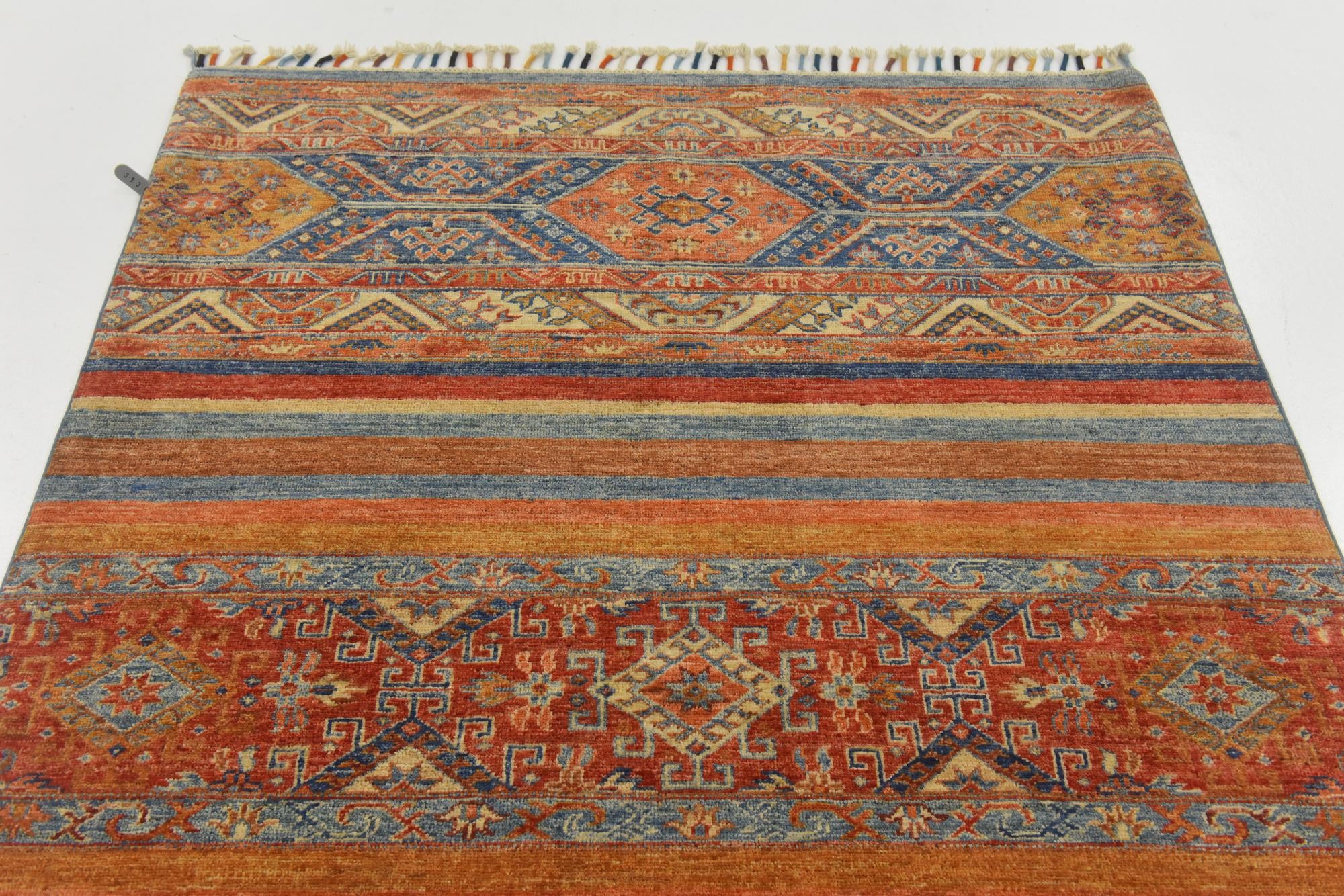 4' x 5' 8 Hand Knotted Ariana Ziegler Rug