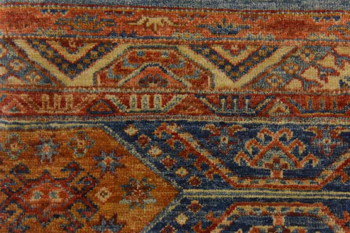 4' x 5' 8 Hand Knotted Ariana Ziegler Rug